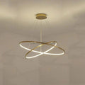 Multi Rings Modern Staircase Chandelier - Camilalamps - ILC0374