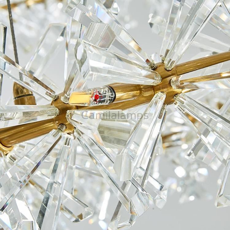 Nadia Linear Crystal Chandelier - Camilalamps - CAM - NA - 01