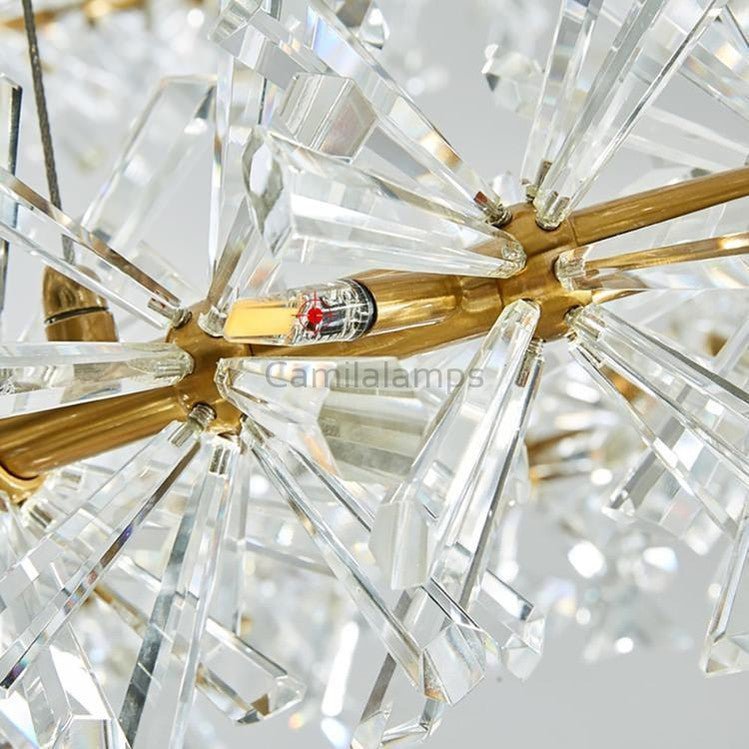 Nadia Linear Crystal Chandelier - Camilalamps - CaC-1Na-101