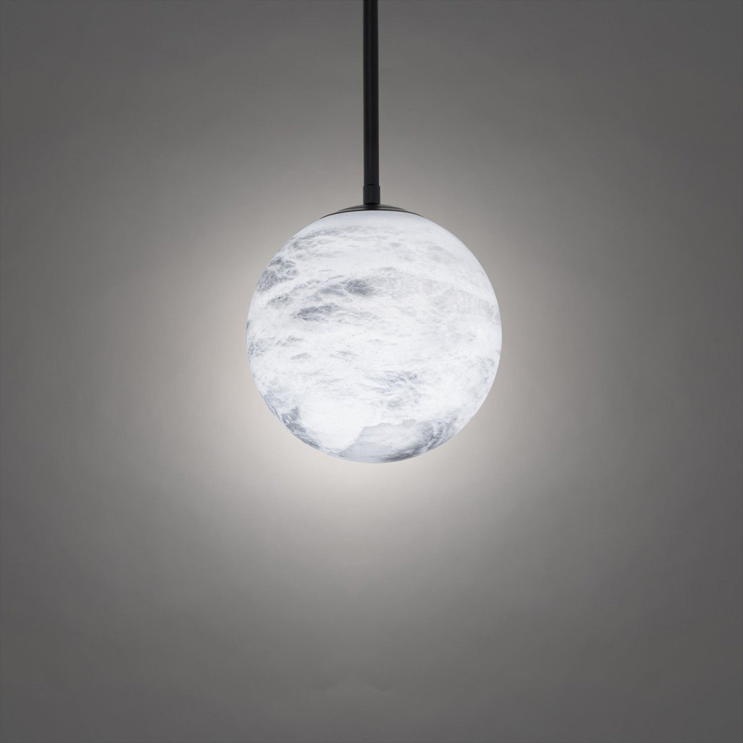 Nami Alabaster Sphere Staircase Chandelier & Multi Pendant Light - Camilalamps - CA - AL2025 - C42601