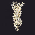 Natha Ceramic Ginkgo Cascading Hotel Hallway Branch Chandelier - Camilalamps - CAM - 5071