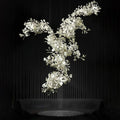 Natha Ceramic Ginkgo Combination Large Chandelier For Staircase - Camilalamps - CAM - 5050