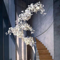 Natha Ceramic Ginkgo Luxury Chandelier - Camilalamps - CAM - 1959