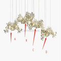 Natha Ceramic Ginkgo Luxury Chandelier - Camilalamps - CAM - 1961