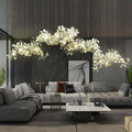 Natha Ceramic Ginkgo Luxury Chandelier - Camilalamps - CAM - 1959