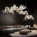 Natha Ceramic Ginkgo Luxury Chandelier - Camilalamps - CAM - 1959