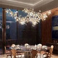 Natha Ceramic Ginkgo Modern Branch Chandelier - Camilalamps - CAM - 2023BC002