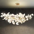 Natha Ceramic Ginkgo Modern Chandelier for Living Room - Camilalamps - CAM - 3087