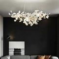 Natha Ceramic Ginkgo Modern Chandelier for Living Room - Camilalamps - CAM - 3086