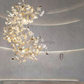 Natha Ceramic Ginkgo Staircase Long Branch Chandelier - Camilalamps - CAM - GK008