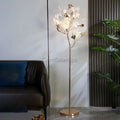 Natha Ginkgo Ceramic Leaf Modern Floor Lamp - Camilalamps - CAM - 5017