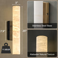 Natural Alabaster Wall Sconces, 20