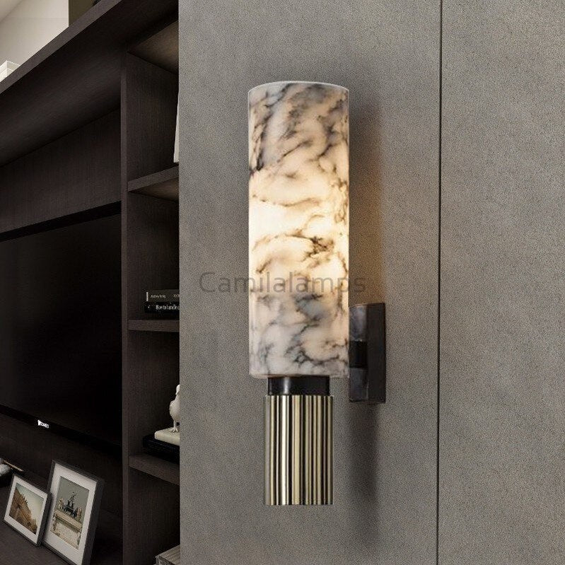 Natural Marble Sconce - Camilalamps - CAA - 1Z0170