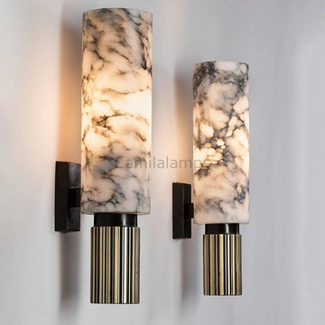 Natural Marble Sconce - Camilalamps - CAA - 1Z0170
