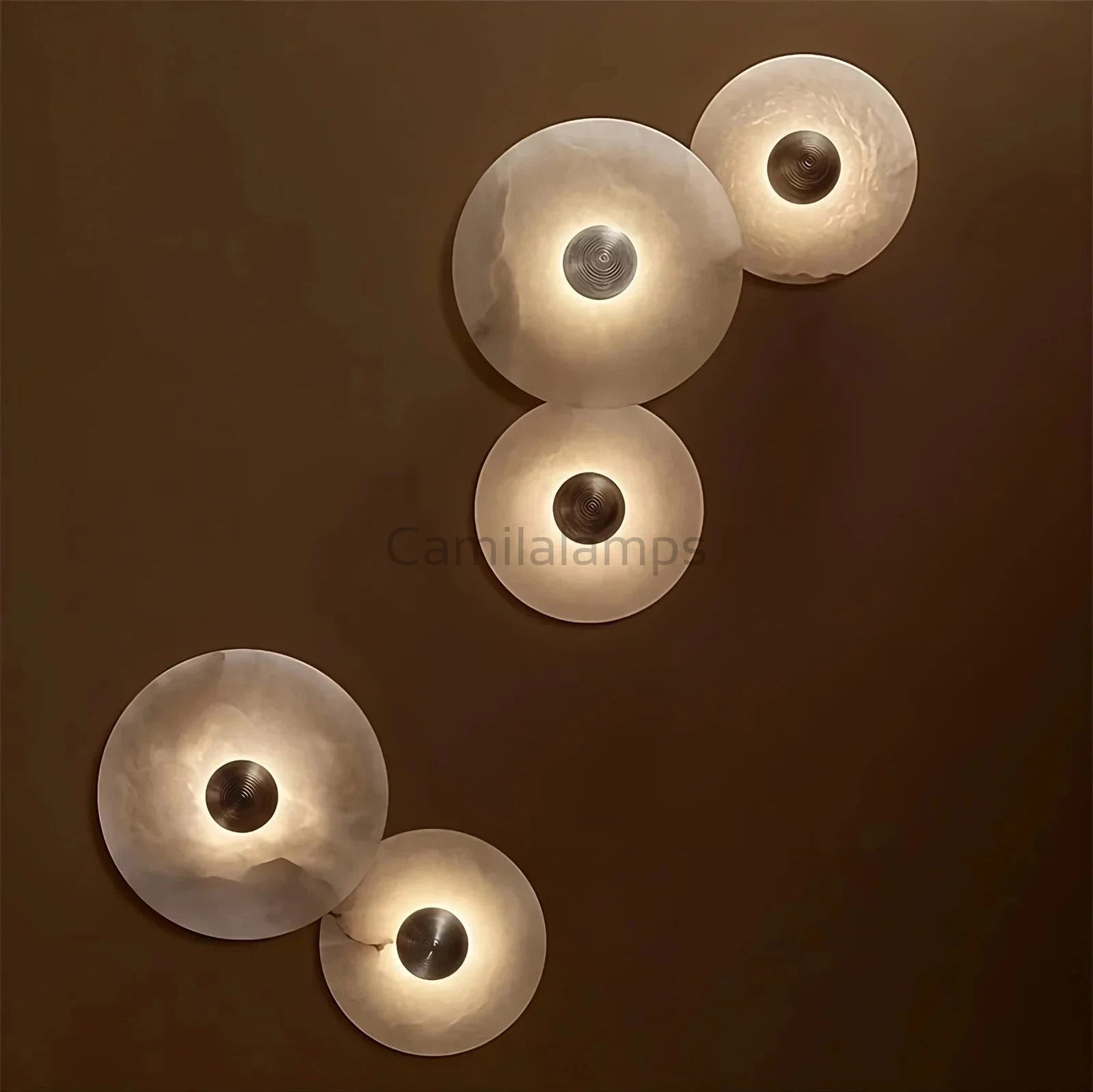 Natural Marble Wall Sconce - Camilalamps - CAA - 1Z0173