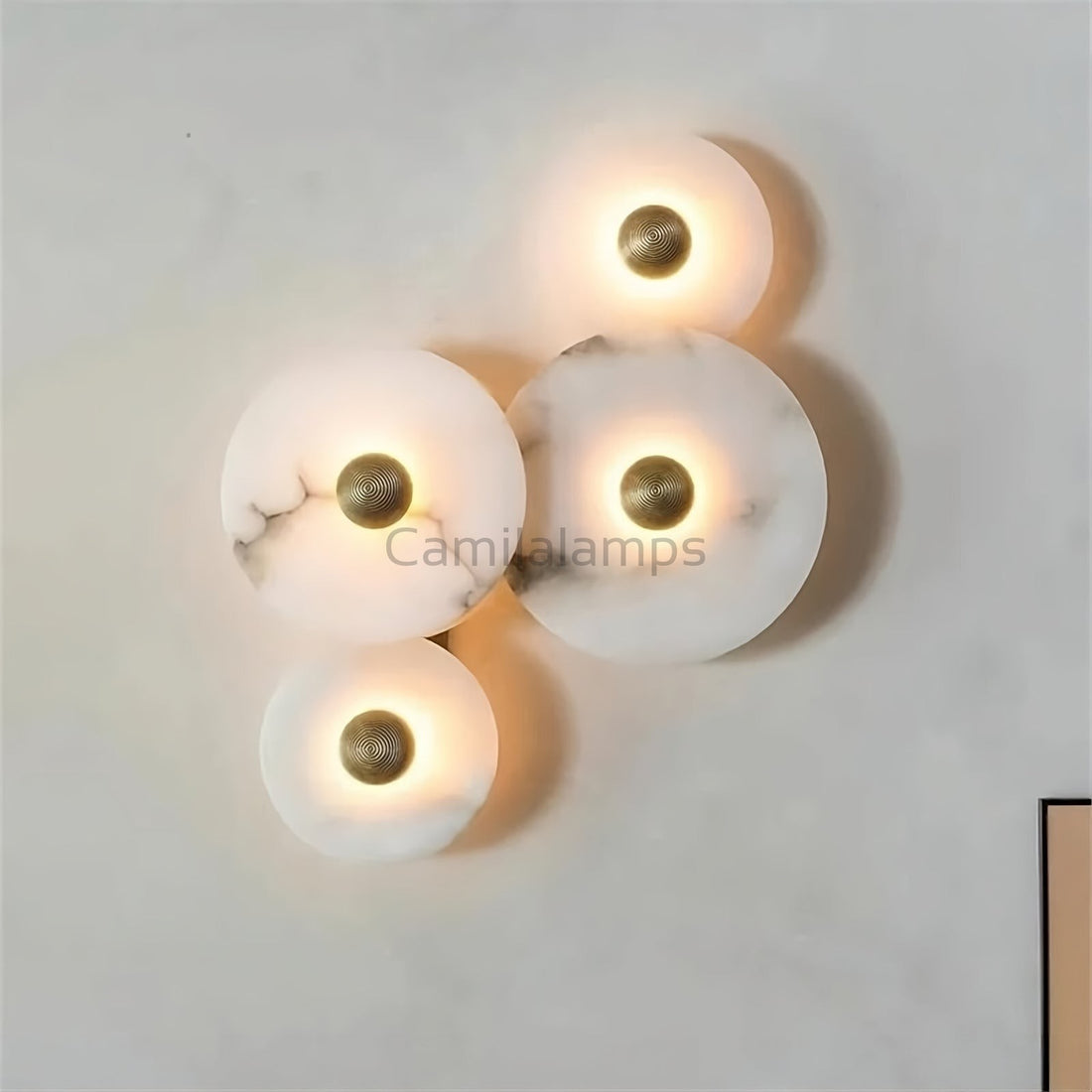Natural Marble Wall Sconce - Camilalamps - CAA - 1Z0173