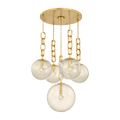 Nessa Clear Functional Design Chandelier - Camilalamps - 374 - 38 - VB