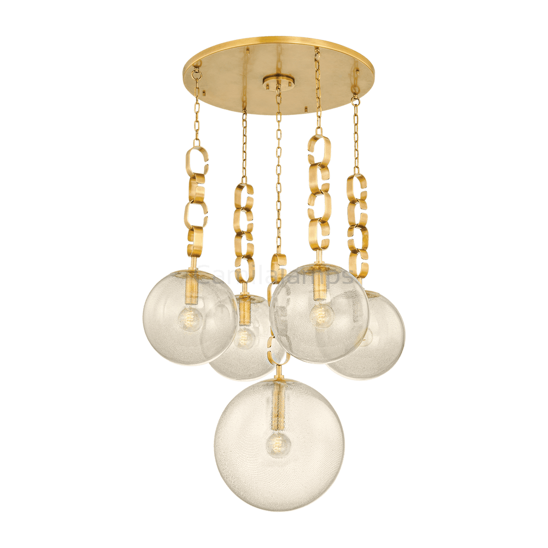 Nessa Clear Functional Design Chandelier - Camilalamps - 374-138-1VB