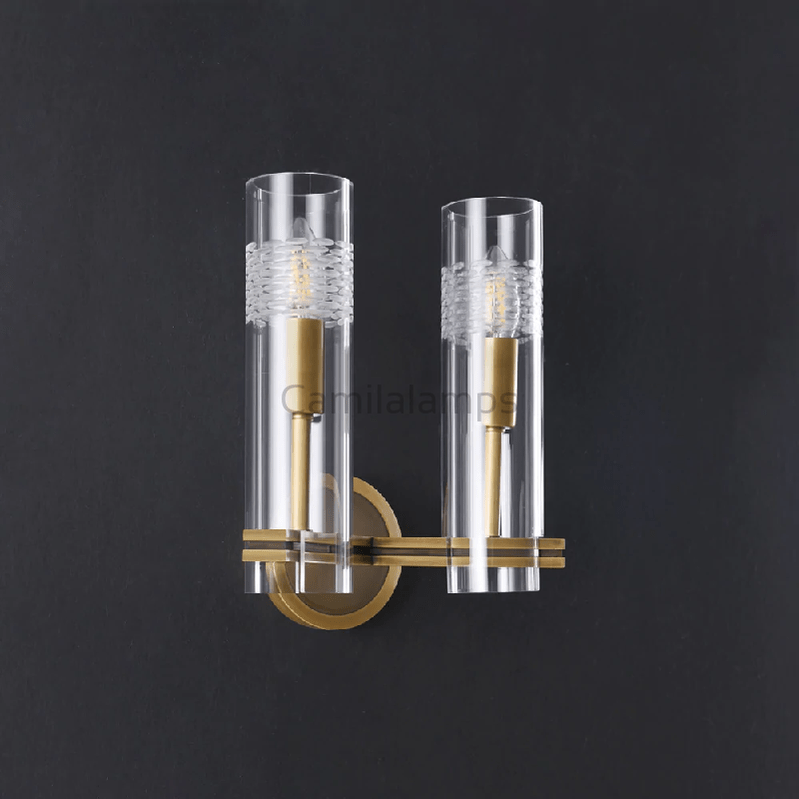 Nigel Modern Bedroom Double Wall Sconce - Camilalamps - ILM0914