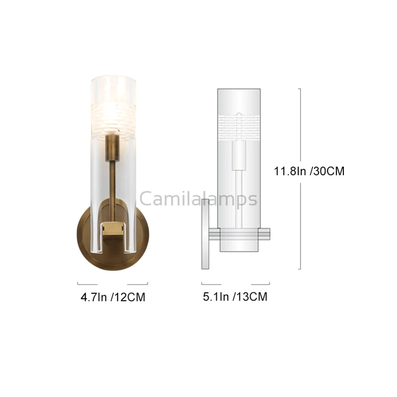 Nigel Modern Bedroom Single Wall Sconce - Camilalamps - ILM0913