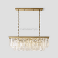 Odeon Crystal 2 - Layer Rectangle Chandelier - Camilalamps - Ca0100