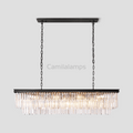 Odeon Crystal 2 - Layer Rectangle Chandelier - Camilalamps - Ca0105
