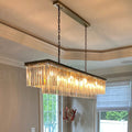 Odeon Crystal 2 - Layer Rectangle Chandelier - Camilalamps - Ca0134