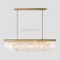 Odeon Crystal 2 - Layer Rectangle Chandelier - Camilalamps - Ca0134