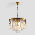 Odeon Crystal Multi - Layer Round Chandelier - Camilalamps - CA0106