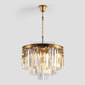Odeon Crystal Multi - Layer Round Chandelier - Camilalamps - Ca0106