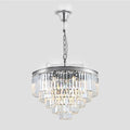 Odeon Crystal Multi - Layer Round Chandelier - Camilalamps - CA0103