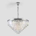 Odeon Crystal Multi - Layer Round Chandelier - Camilalamps - CA0104