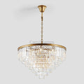 Odeon Crystal Multi - Layer Round Chandelier - Camilalamps - CA0110