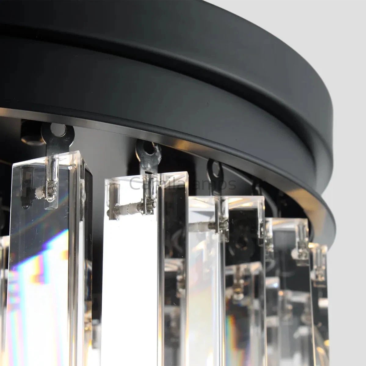 Odeon Crystal Multi - Layer Round Chandelier - Camilalamps - CA0106