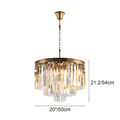 Odeon Crystal Multi - Layer Round Chandelier - Camilalamps - Ca0106