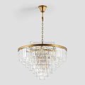 Odeon Crystal Multi - Layer Round Chandelier - Camilalamps - CA0106