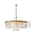 Odeon Crystal Round Chandelier 43