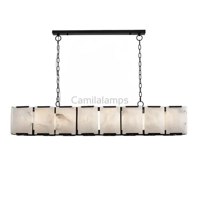 Odin Rectangle Chandelier - Camilalamps - Ca-1TPRecC-1051