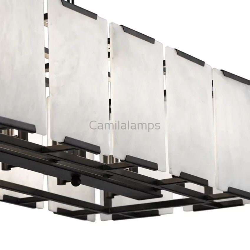 Odin Rectangle Chandelier - Camilalamps - CA - TPRecC - 054