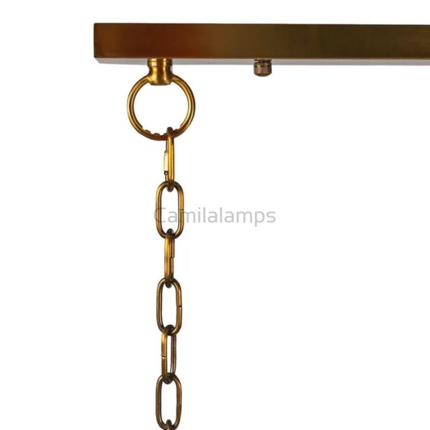 Odin Rectangle Chandelier - Camilalamps - CA - TPRecC - 054