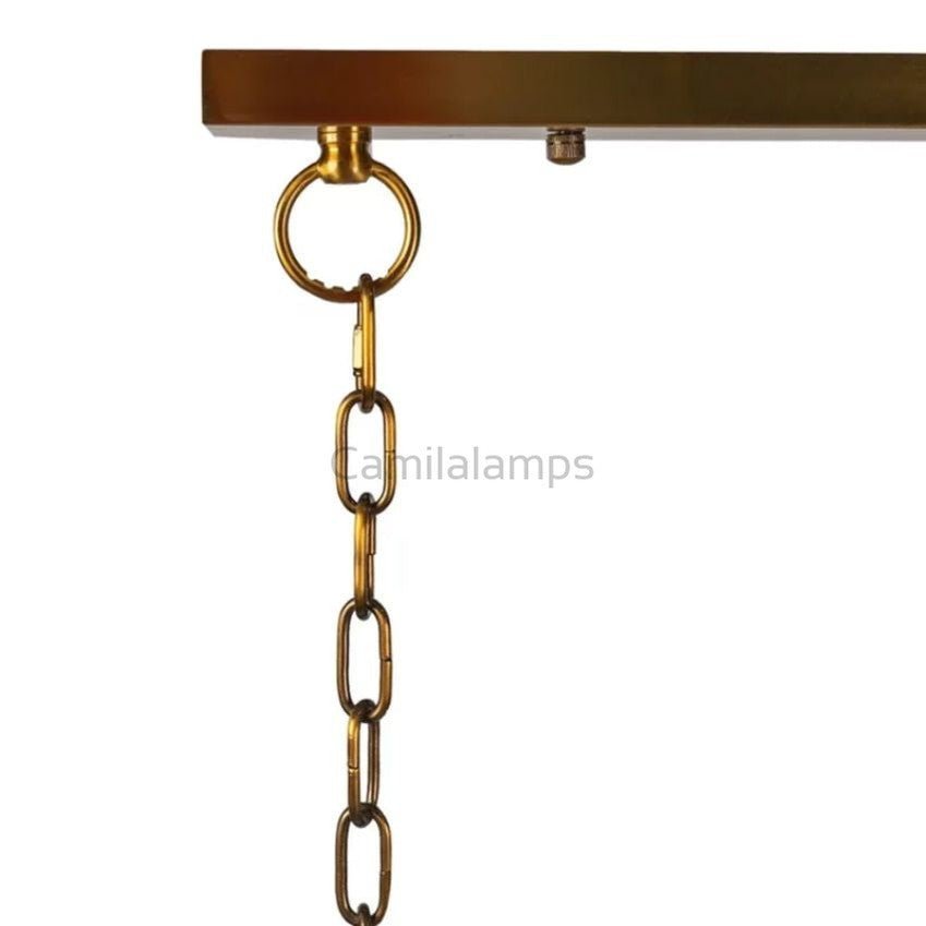 Odin Rectangle Chandelier - Camilalamps - Ca-1TPRecC-1054