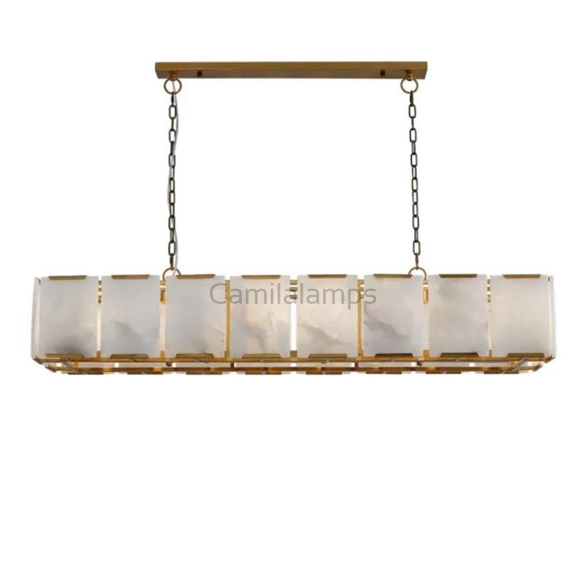 Odin Rectangle Chandelier - Camilalamps - Ca-1TPRecC-1051