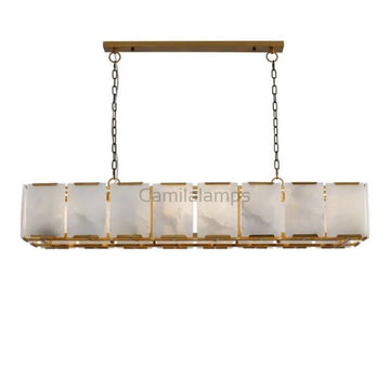 Odin Rectangle Chandelier - Camilalamps - Ca-1TPRecC-1051