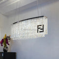 Olive Oval Crystal Chandelier - Camilalamps - CA - M - 215