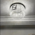 Olive Round Crystal Chandelier - Camilalamps - CA - M - 217