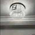 Olive Round Crystal Chandelier - Camilalamps - Ca-1C-1217