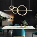 Omar Modern Rock Crystal Ring Chandelier - Camilalamps - ILM1248