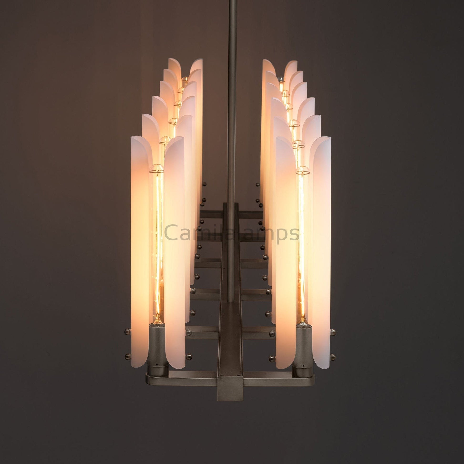 Palance Linear Chandelier 60" W - Camilalamps - Ca-1a-1452-12