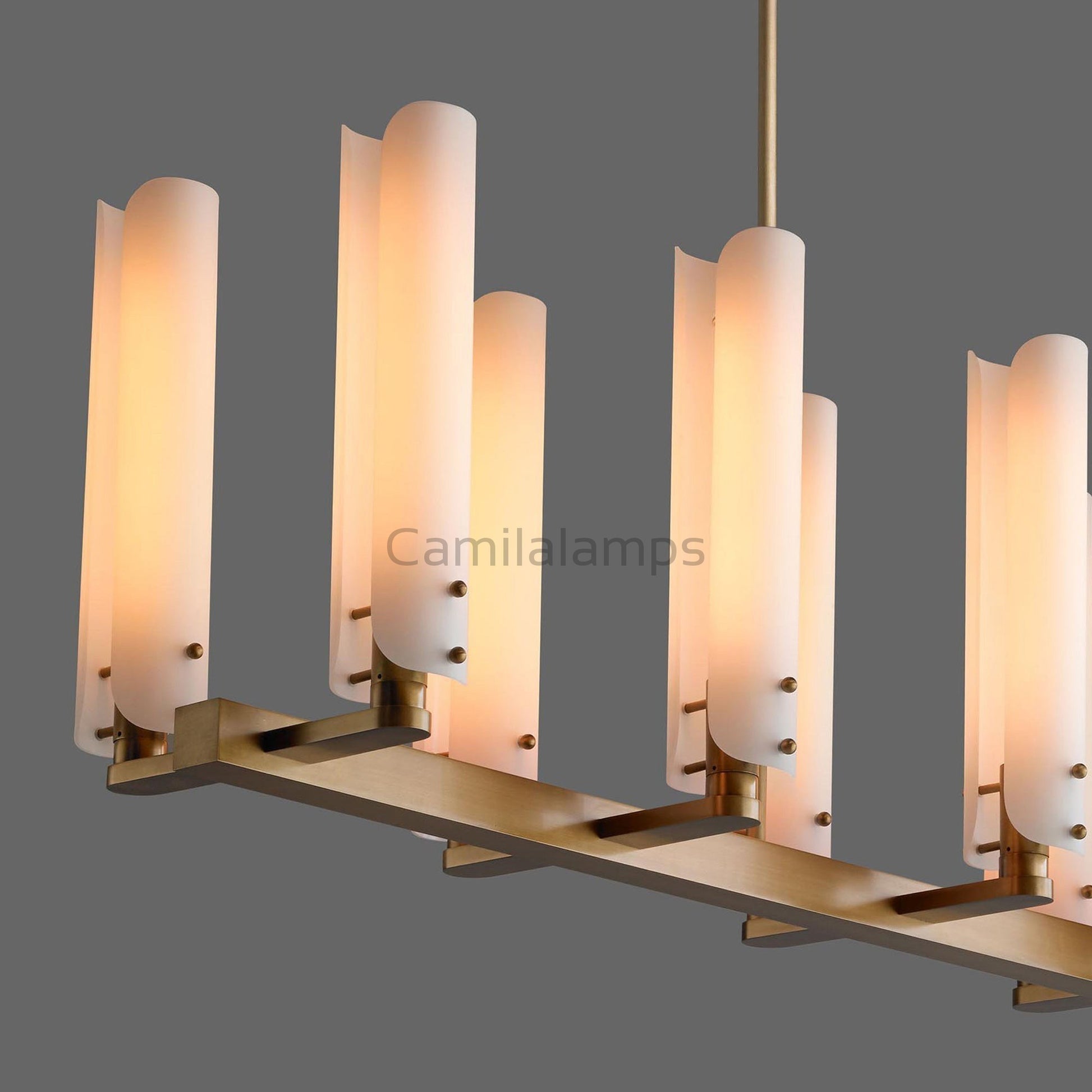 Palance Linear Chandelier 60" W - Camilalamps - CA - A - 452 - 2