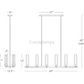Palance Linear Chandelier 60
